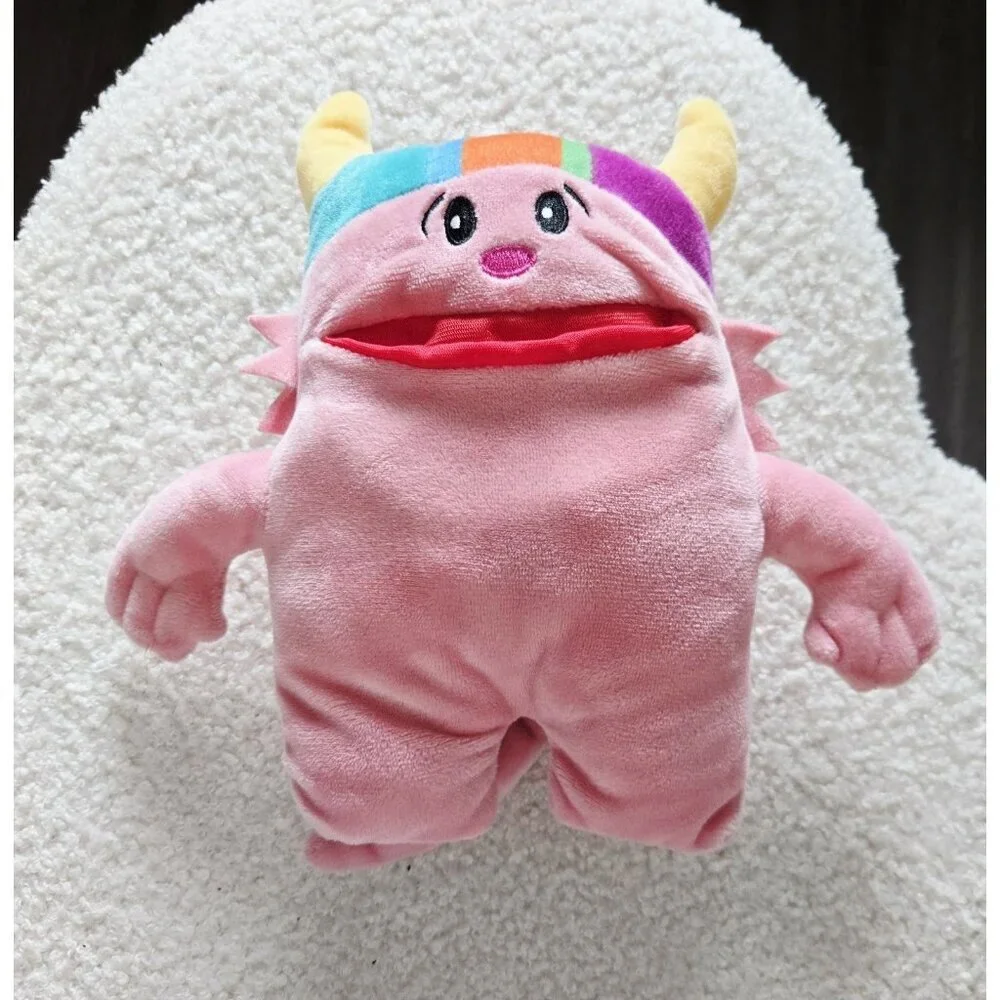 The Tooth Brigade Tooth Fairy Pillow - Pink Ollie Monster - CHILDREN Keepsake